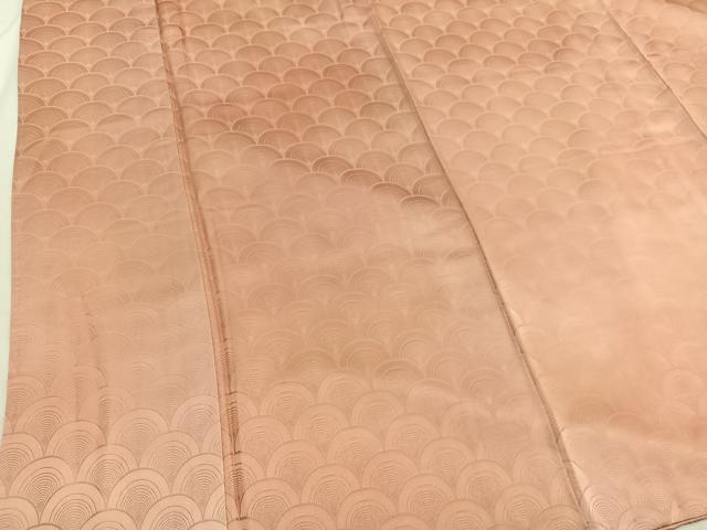 平和屋着物■上質な小紋 青海波 暈し染め 正絹 逸品 BAAX2448hv