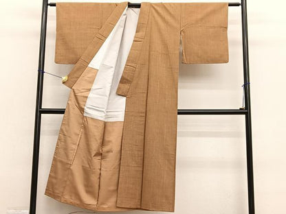 平和屋着物■上質な紬 縞 正絹 逸品 BAAX2428hv