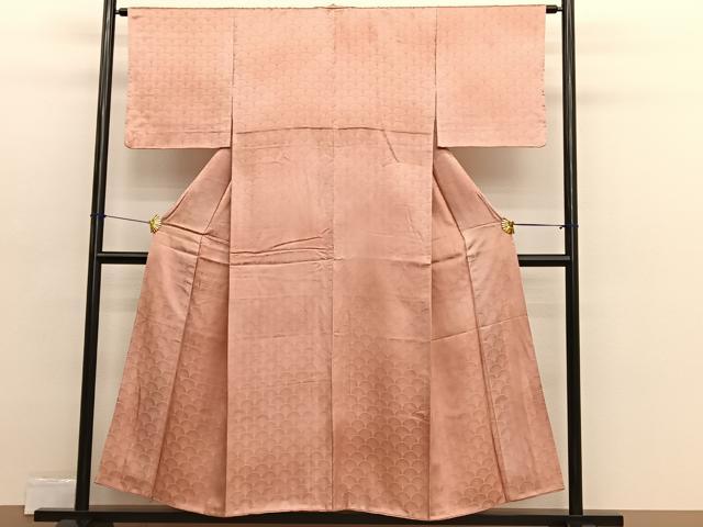 平和屋着物■上質な小紋 青海波 暈し染め 正絹 逸品 BAAX2448hv