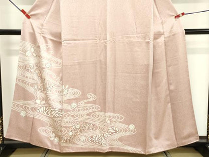 平和屋着物■訪問着　絞り　辻が花　正絹　逸品　DABF4386cd