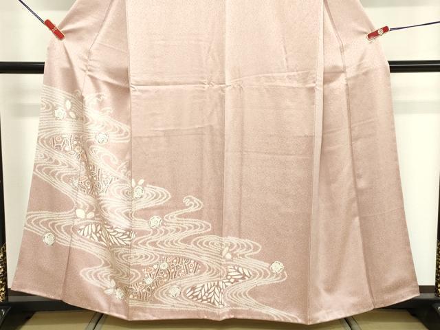 平和屋着物■訪問着　絞り　辻が花　正絹　逸品　DABF4386cd