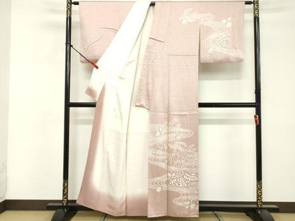 平和屋着物■訪問着　絞り　辻が花　正絹　逸品　DABF4386cd