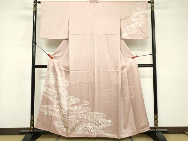 平和屋着物■訪問着　絞り　辻が花　正絹　逸品　DABF4386cd