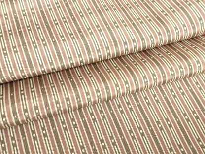 平和屋着物▽上質なお召　単衣　変わり縞　正絹　逸品　DABE4721az