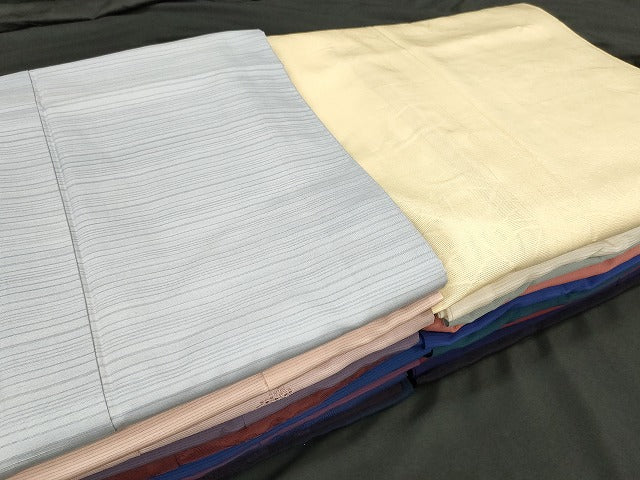 平和屋本店■夏物 色無地 絽 紗 まとめて20点 花柄 縦絽 紋紗 着用可能多数 全て正絹 se4072