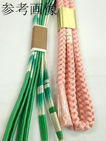 平和屋着物●和装小物　帯締め10本セット　高麗組　冠組　丸組　金糸　逸品　未使用　CABF7525ju