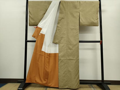 平和屋着物●本場染大島紬　たたき染め　正絹　逸品　CABG2155ze