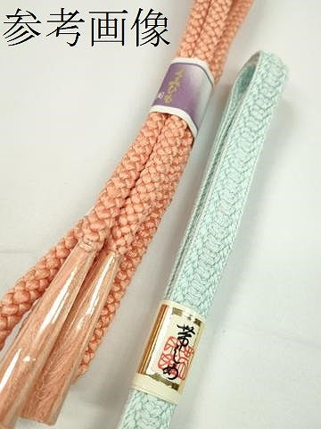 平和屋着物●和装小物　帯締め10本セット　高麗組　冠組　江戸組紐　丸組　やまと誂製　銀糸　逸品　未使用　CABF7574ju