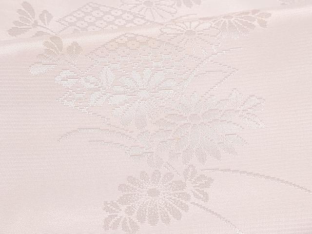 平和屋着物[]女の子　子供　長襦袢　袷　草花地紋　薄桜色　DABE7260ma