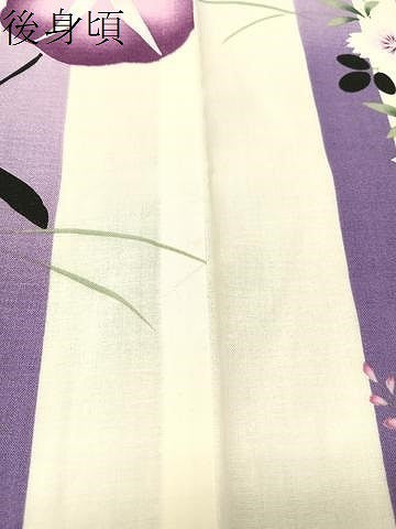 平和屋着物∴夏物　浴衣　トンボ　朝顔　綿　逸品　CABG7660vp