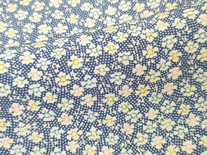 平和屋着物■上質な小紋　舞花文　正絹　逸品　DABF6066zy