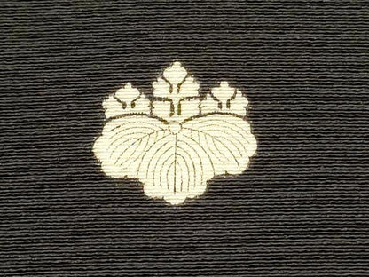 平和屋着物■豪華黒留袖 駒刺繍 御所車文 金糸 正絹 逸品 DABF6821qp