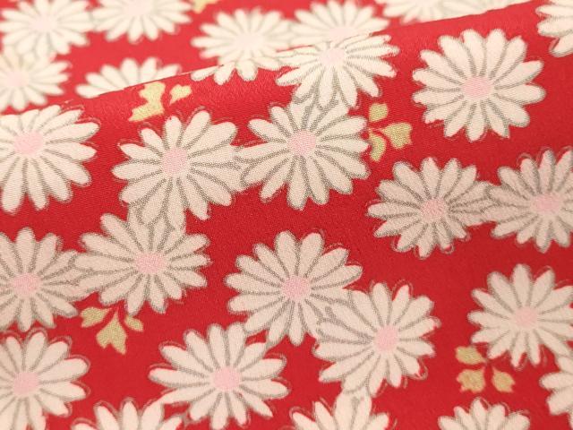 平和屋着物■長襦袢　無双仕立て　花尽くし　正絹　逸品　DABF9599cd