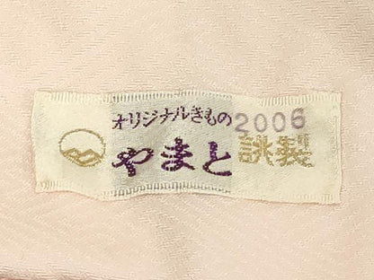 平和屋着物■訪問着　貝桶花文　暈し染め　金銀彩　やまと誂製　正絹　逸品　DABF9628cd