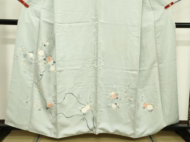 平和屋着物■訪問着　枝花文　正絹　逸品　DABF9627cd