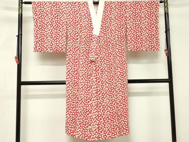 平和屋着物■長襦袢　無双仕立て　花尽くし　正絹　逸品　DABF9599cd