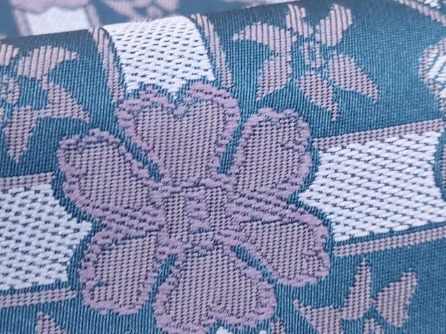平和屋本店●極上　龍村美術織物　たつむら　六通柄袋帯　蜀紅文　逸品　DZAB7083kh6