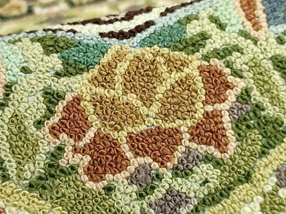 平和屋本店●最高級　中国三大刺繍　総相良刺繍　総刺繍　袋帯　200万粒　総詰め　蜀江花文　逸品　DZAB7128kh6