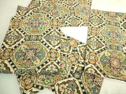 平和屋本店●最高級　中国三大刺繍　総相良刺繍　総刺繍　袋帯　200万粒　総詰め　蜀江花文　逸品　DZAB7128kh6