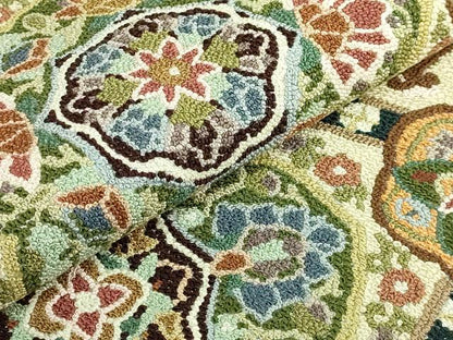 平和屋本店●最高級　中国三大刺繍　総相良刺繍　総刺繍　袋帯　200万粒　総詰め　蜀江花文　逸品　DZAB7128kh6