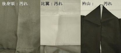 平和屋着物■豪華黒留袖　駒刺繍　扇花文　金彩　正絹　逸品　DABF9532cd