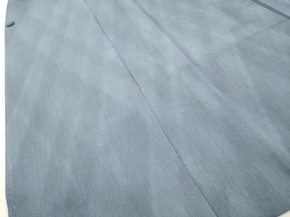 平和屋着物▽道行コート　スリーシーズン　春夏秋　塵除け　霞文　ロング丈　正絹　逸品　未使用　DABF2554fe