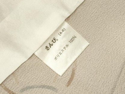 平和屋着物▽小紋　単衣　七宝文　さんび謹製　洗える着物　DABF2558fe