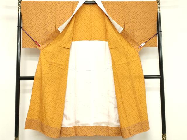 平和屋着物■長襦袢　無双仕立て　流水花文　正絹　逸品　DABF9659cd