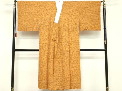 平和屋着物■長襦袢　無双仕立て　流水花文　正絹　逸品　DABF9659cd