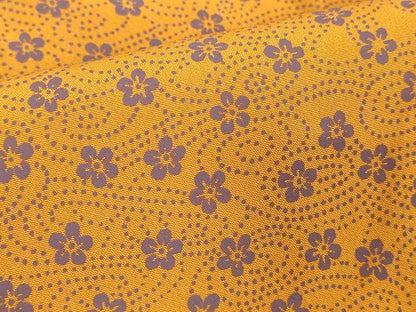 平和屋着物■長襦袢　無双仕立て　流水花文　正絹　逸品　DABF9659cd