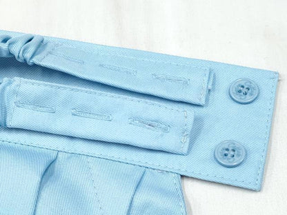 平和屋着物[]卒業式　女の子　子供　行灯袴　刺繍　桜　洗える着物　DABE7295ma