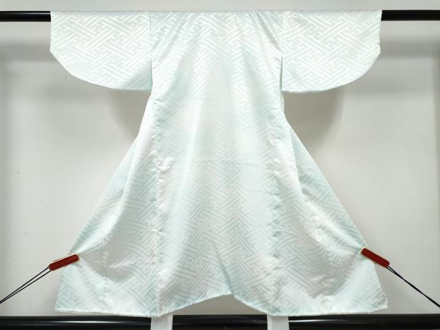 平和屋着物[]七五三　男の子　祝着・被布セット　紗綾形地紋　暈し染め　DABE7326ma