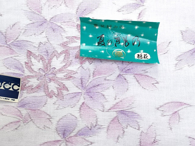 平和屋本店■浴衣反物 まとめて 45点 花柄 本ろうけつ 手芸染ゆかた きんれい GUY LARCOCHE など 全て未使用 ppp3708