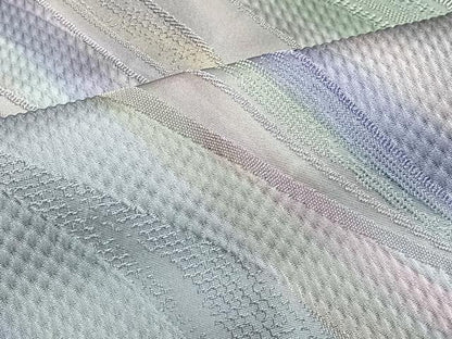 平和屋着物∞染色家 岩浅公展　道行コート　霞文　暈し染め　ロング丈　反端付き　正絹　逸品　CABG3907ua