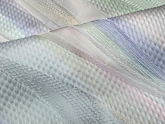 平和屋着物∞染色家 岩浅公展　道行コート　霞文　暈し染め　ロング丈　反端付き　正絹　逸品　CABG3907ua