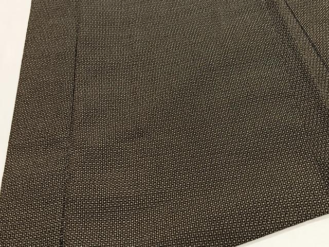 平和屋着物∞男性　羽織　紬地　100亀甲　総詰め　正絹　逸品　CABG3900ua