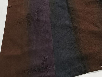 平和屋着物∞道行コート　花唐草地紋　やまと誂製　正絹　逸品　未使用　CABG3945ua