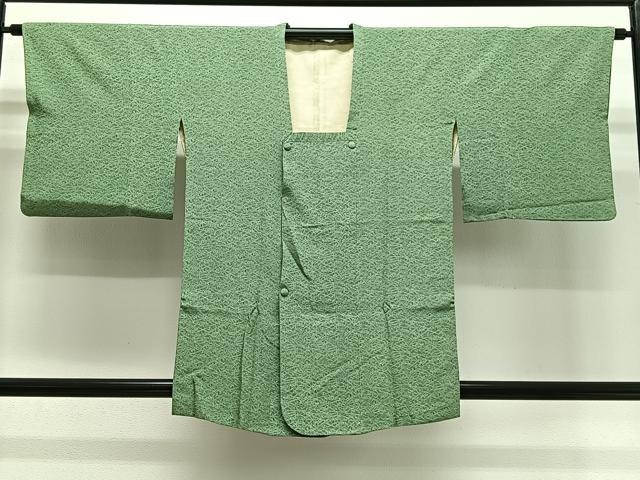 平和屋着物∞人間国宝 小宮康孝　道行コート　吉祥文　正絹　逸品　CABG3951ua