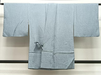 平和屋着物∞道中着　墨流し文様　正絹　逸品　CABG3955ua