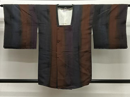 平和屋着物∞道行コート　花唐草地紋　やまと誂製　正絹　逸品　未使用　CABG3945ua