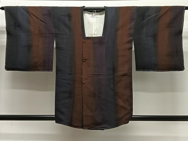 平和屋着物∞道行コート　花唐草地紋　やまと誂製　正絹　逸品　未使用　CABG3945ua