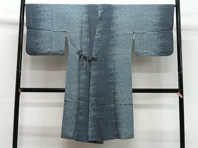平和屋着物∞道中着　縞　ロング丈　正絹　逸品　CABG3964ua