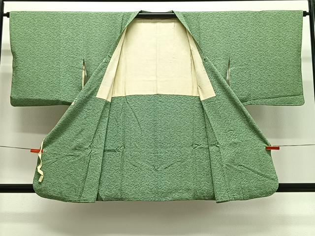 平和屋着物∞人間国宝 小宮康孝　道行コート　吉祥文　正絹　逸品　CABG3951ua