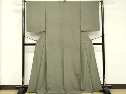 平和屋着物■江戸小紋　鮫小紋柄　正絹　逸品　DABF9710cd
