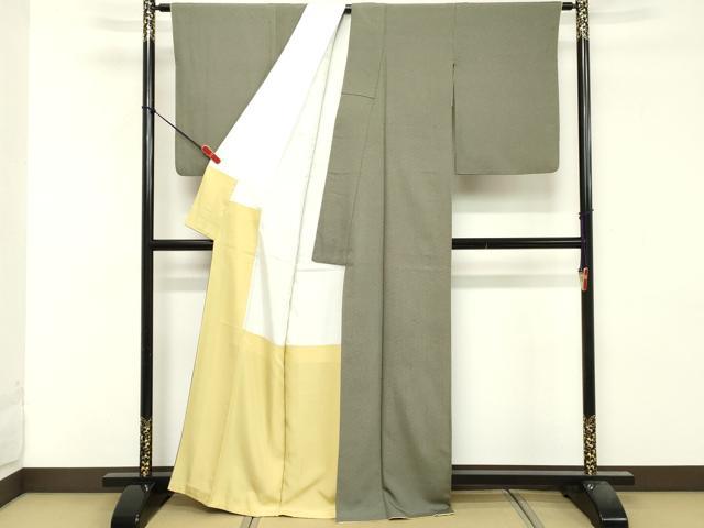 平和屋着物■江戸小紋　鮫小紋柄　正絹　逸品　DABF9710cd
