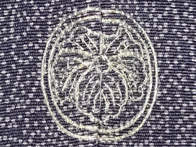 平和屋着物■江戸小紋　文字小紋柄　京都きもの友禅扱い　無病息災　正絹　逸品　未使用　DABF9717cd