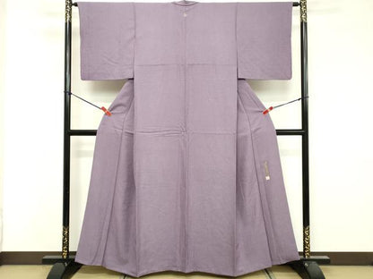 平和屋着物■江戸小紋　作家物　鮫小紋柄　正絹　逸品　DABF9723cd