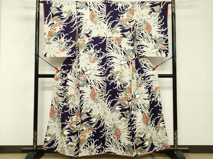 平和屋着物■訪問着　乱菊　正絹　逸品　DABF9724cd