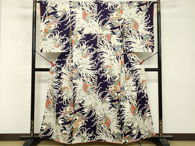 平和屋着物■訪問着　乱菊　正絹　逸品　DABF9724cd
