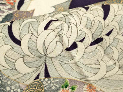 平和屋着物■訪問着　乱菊　正絹　逸品　DABF9724cd